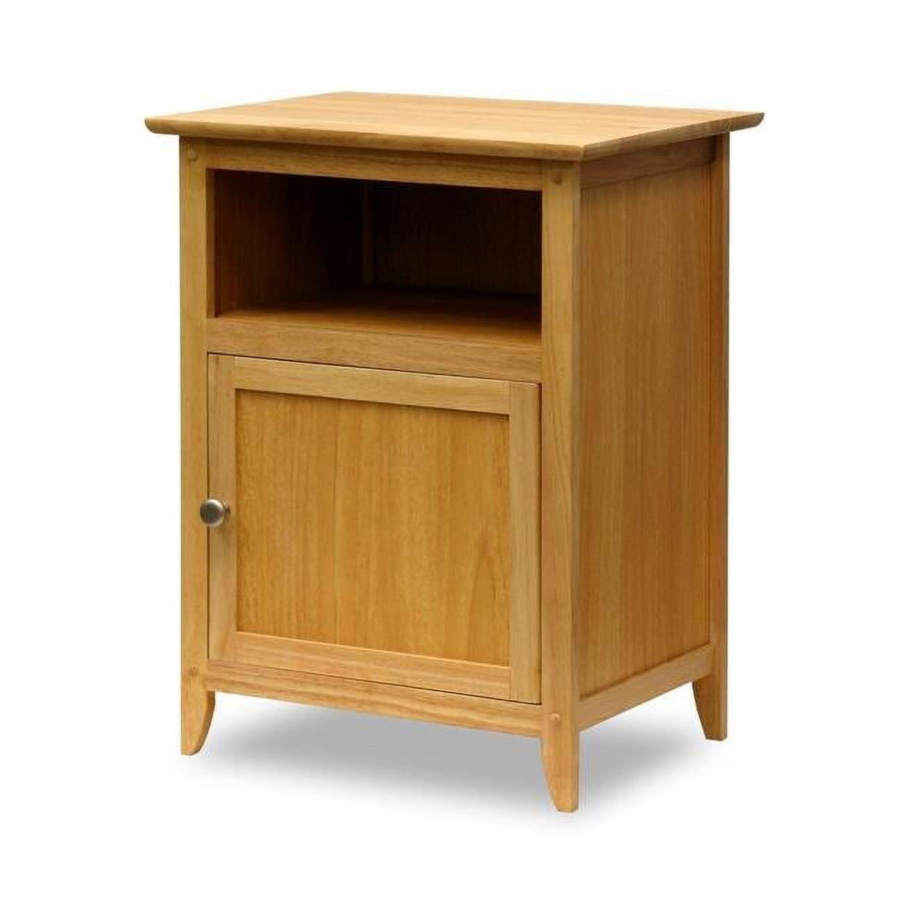 19'' W Wood Nightstand