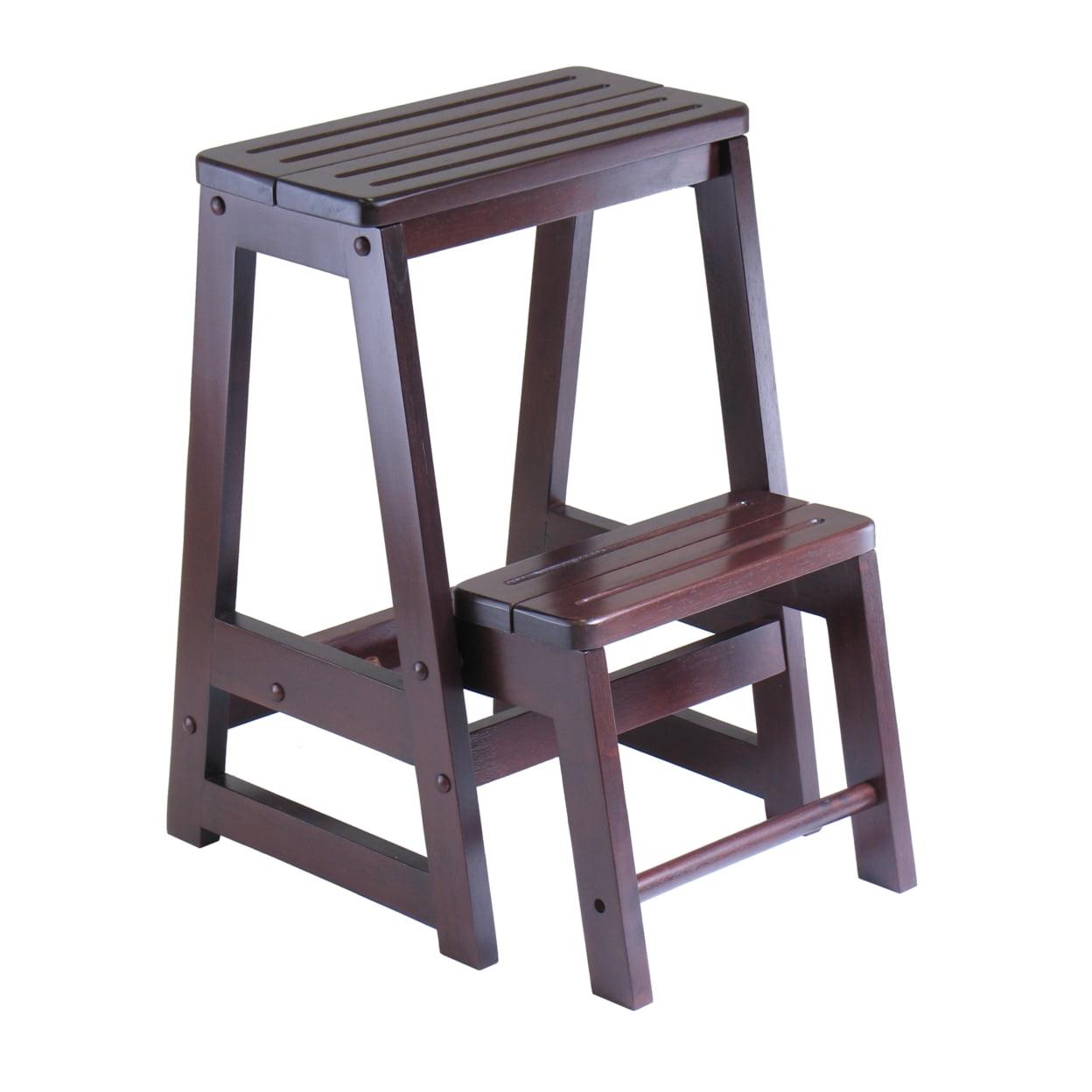 Calimesa 2 - Step Wood Lightweight Folding Step Stool