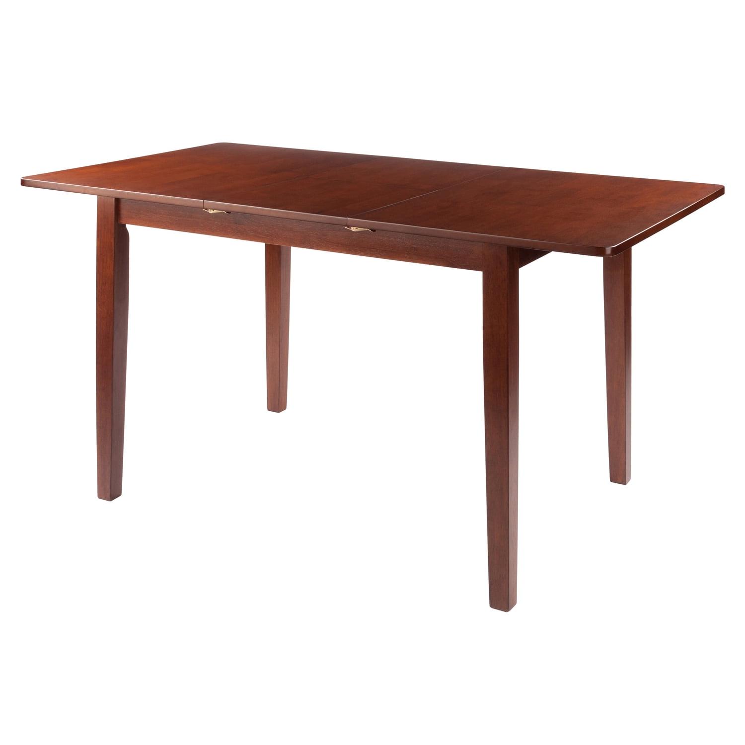 Winsome Transitional Walnut Extendable Dining Table