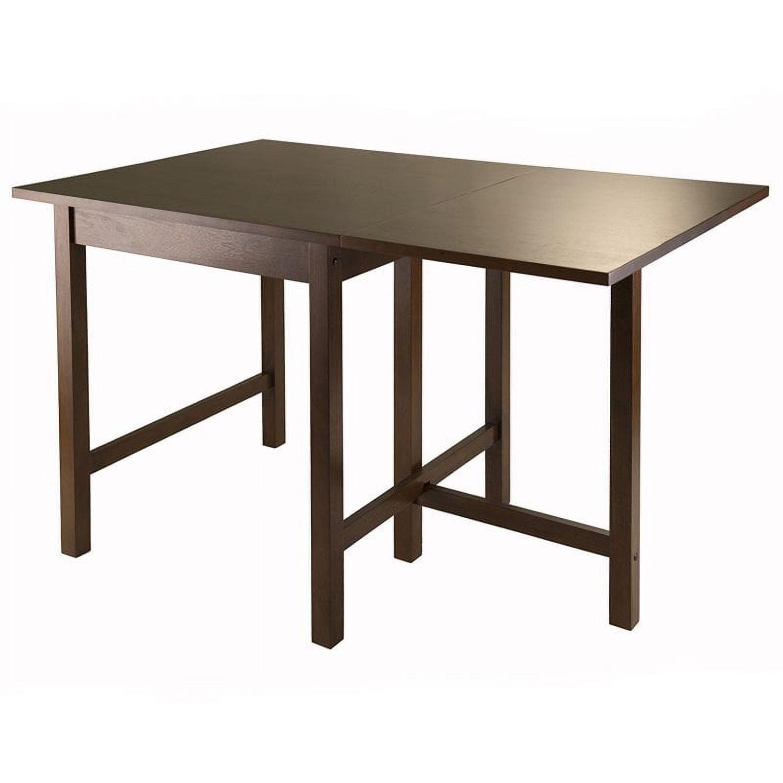 Walnut Extendable Rectangular Solid Wood Dining Table