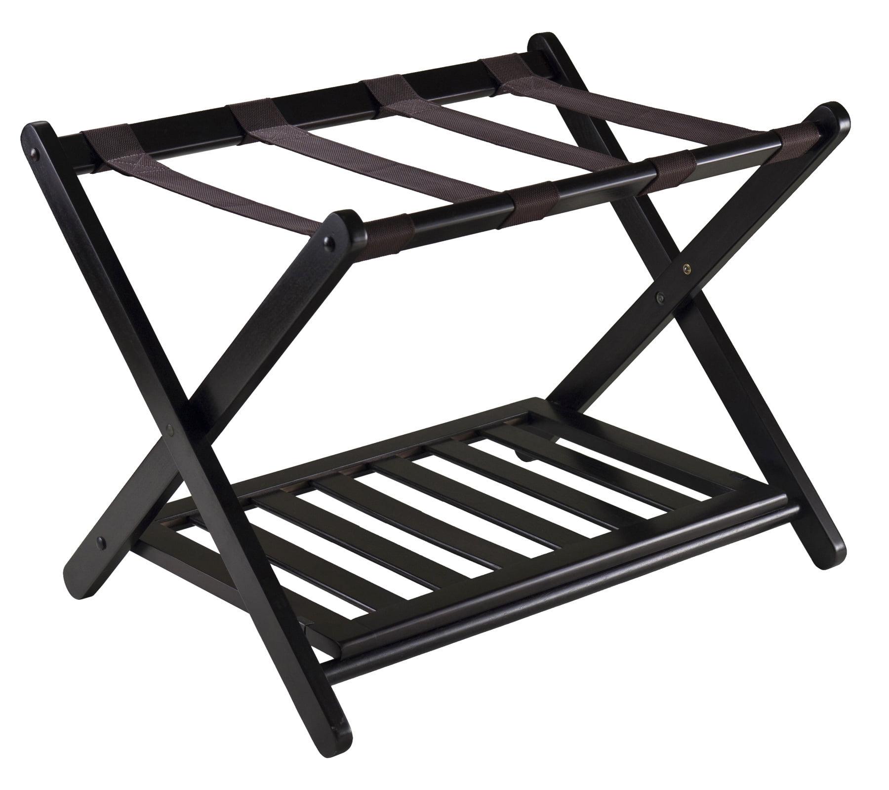 Folding Wood Luggage Rack