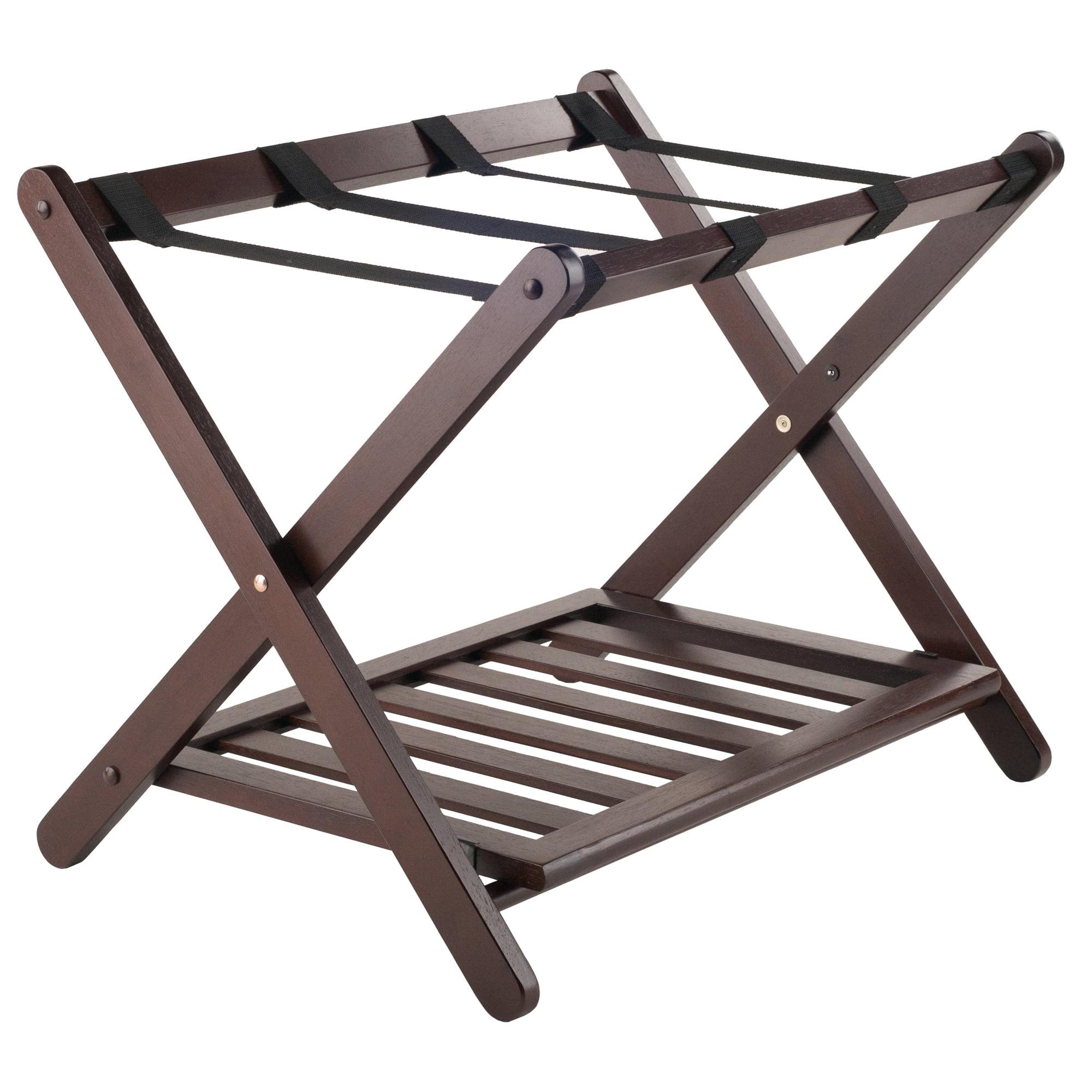 Folding Wood Luggage Rack