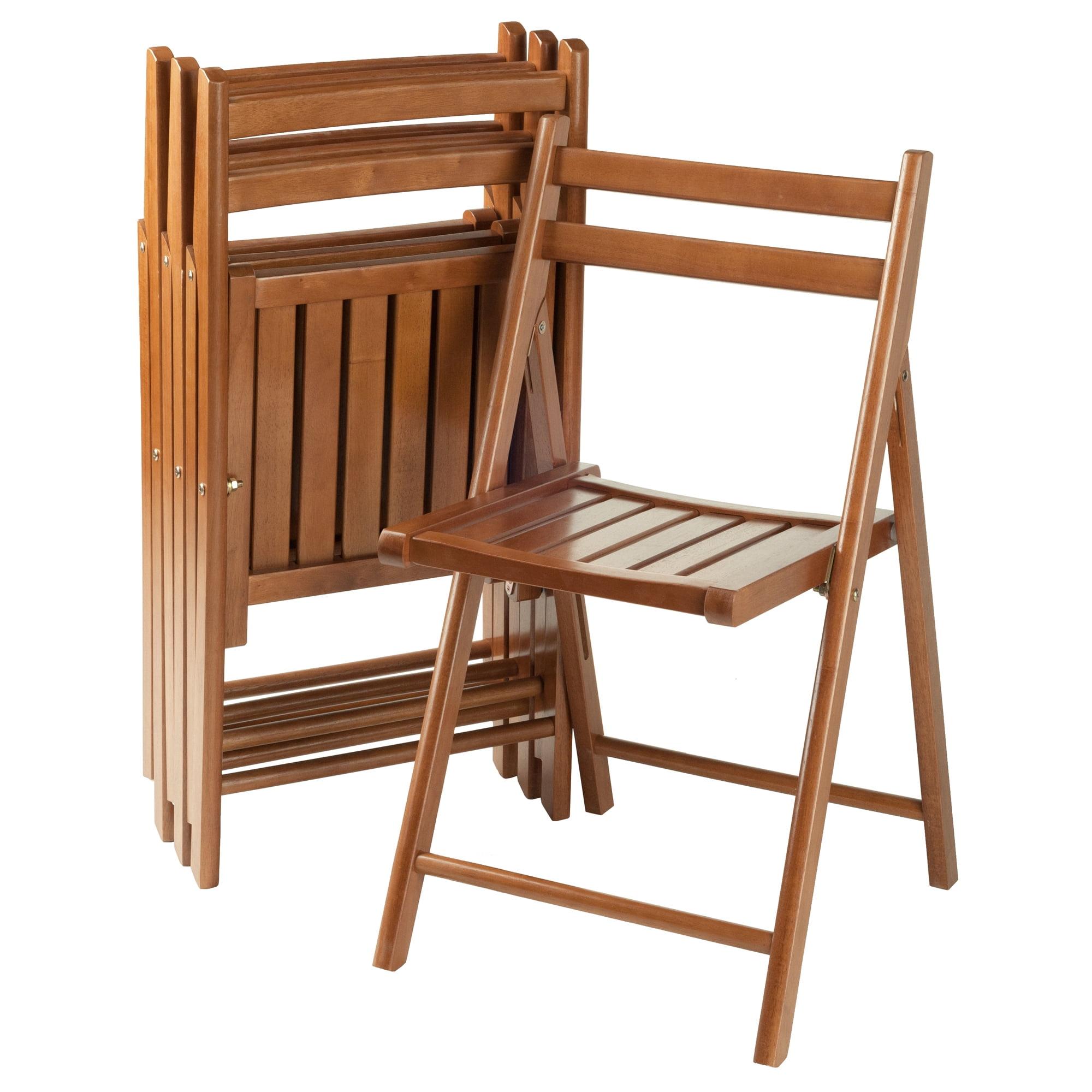 4pc Robin Folding Chair Set - Winsome