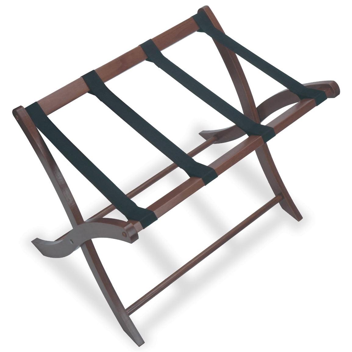 Scarlett Luggage Rack In Walnut Brown - Winsome