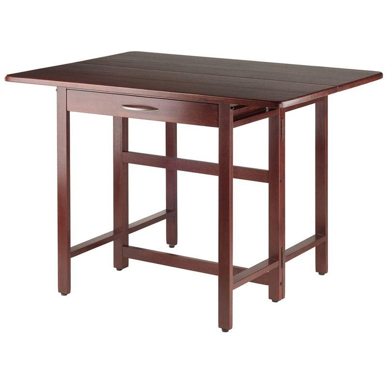 41.73'' Solid Wood Rectangular Folding Table