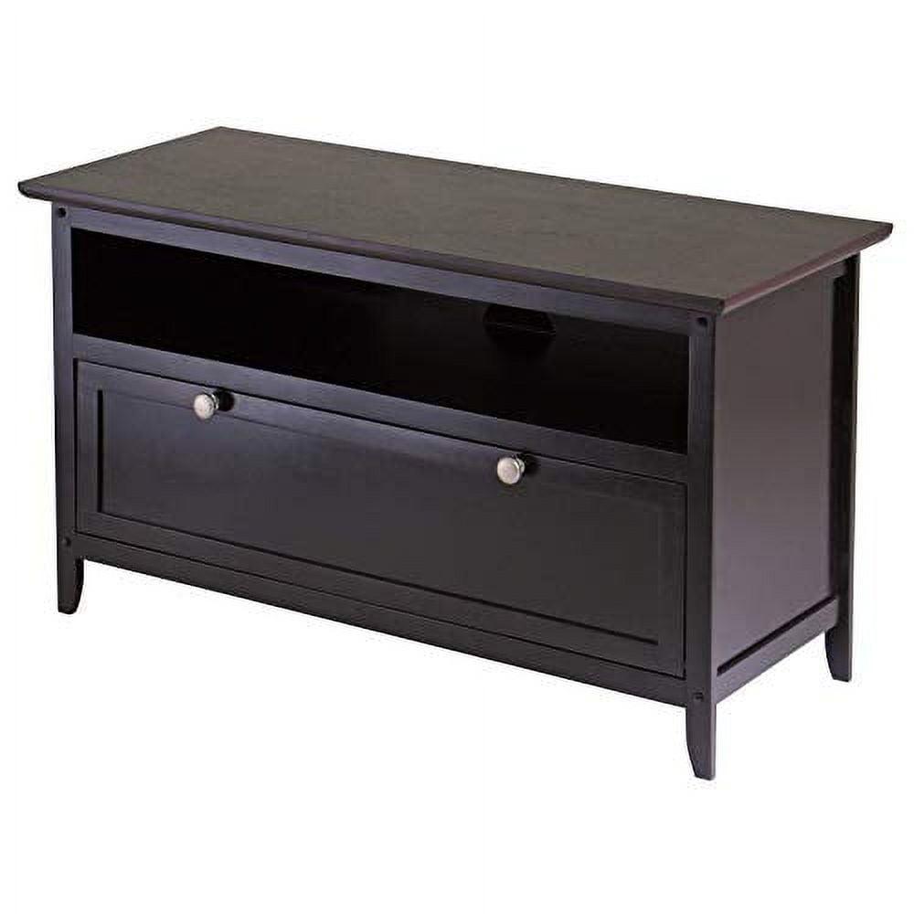 Bennium Zuri Wood TV Stand, Dark Espresso (92136)