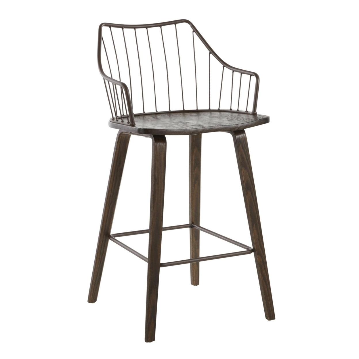 26" Winston Counter Height Barstool - LumiSource