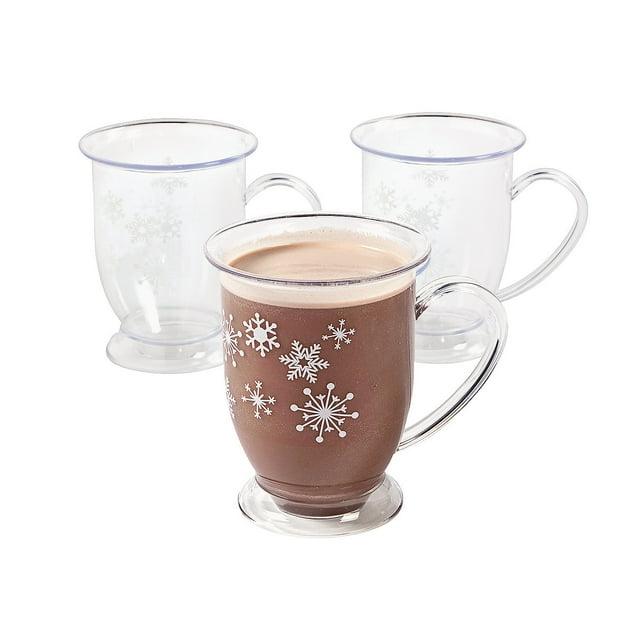Winter Retreat Plastic Mugs (6Pc) - Party Supplies - 6 Pieces