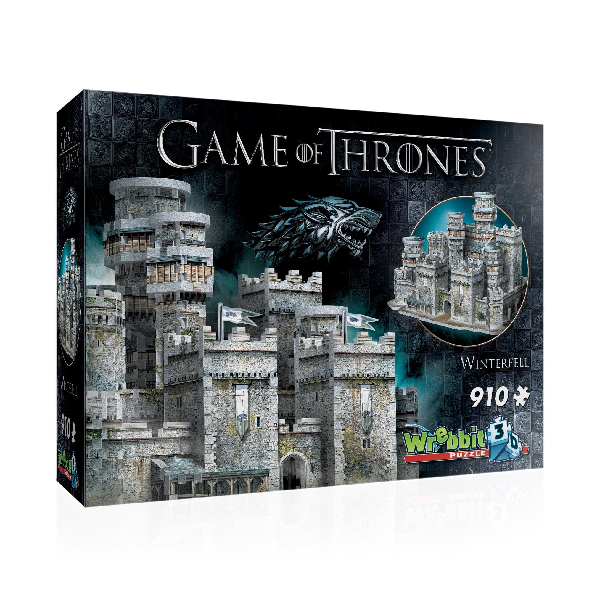 Game of Thrones Winterfell 3D Puzzle 910pc