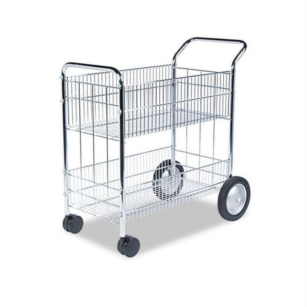 39.5'' H x 21.5'' W File Cart with Wheels