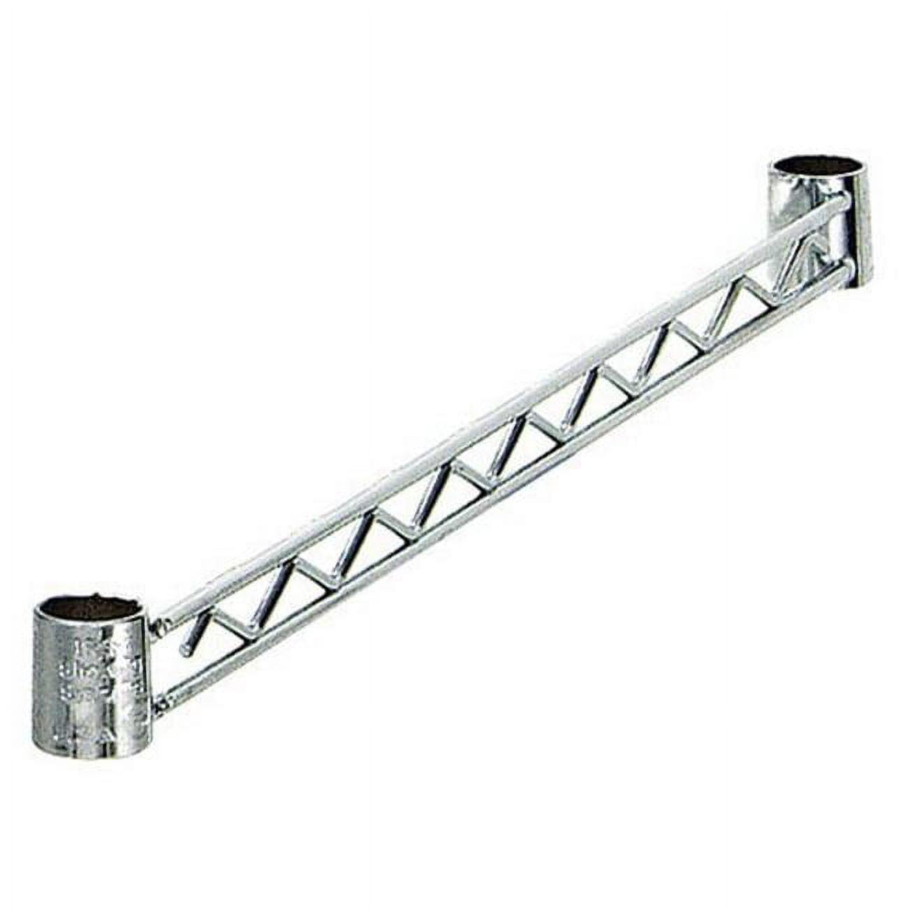 Quantum Storage Systems Hang Rail, 24"L, Chrome Plated Finish