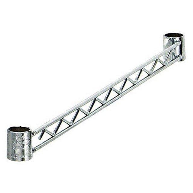 Quantum Storage Systems Hang Rail, 24"L, Chrome Plated Finish