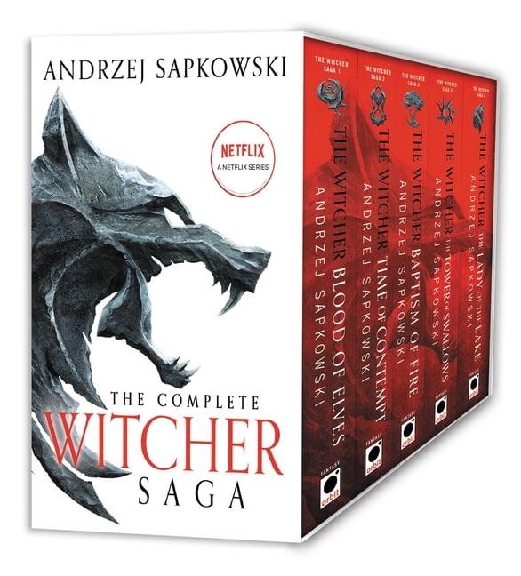 The Witcher Boxed Set: Blood of Elves, the Time of Contempt, Baptism of Fire, the Tower of Swallows, the Lady of the Lake - by  Andrzej Sapkowski