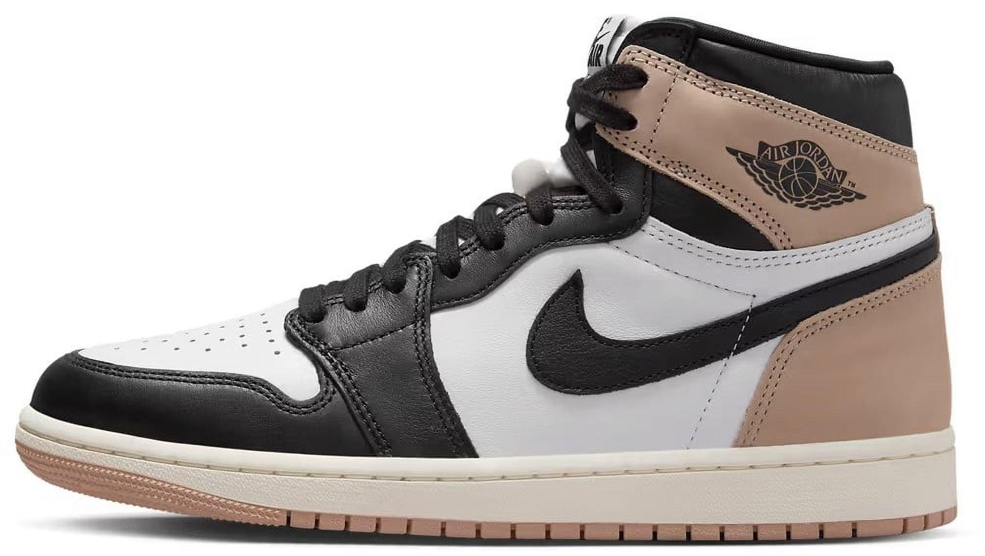 Women's Jordan 1 Retro HI OG Black/Legend MD Brown-White (FD2596 021) - 9.5