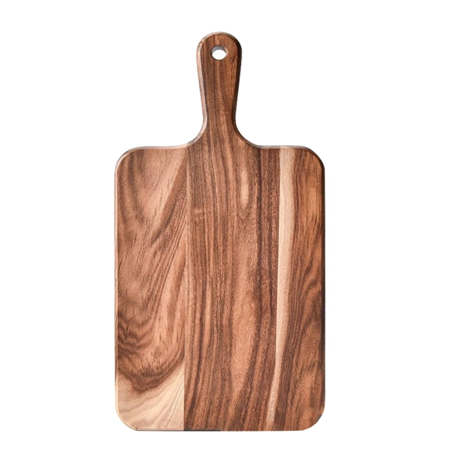 LongHanMao Wooden Circular Cutting Boards And Handle Cutting Boards For Meat, Cheese Boards, Vegetables, Bread, And - Decorative Wooden Service Boards For Kitchens An,Home & Garden