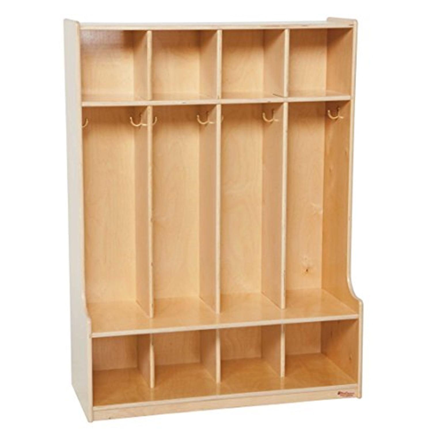 Wood Designs 3 Section Seat Locker