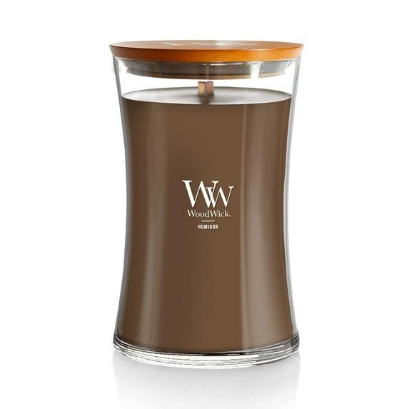 21.5oz Large Hourglass Jar Candle Humidor - WoodWick