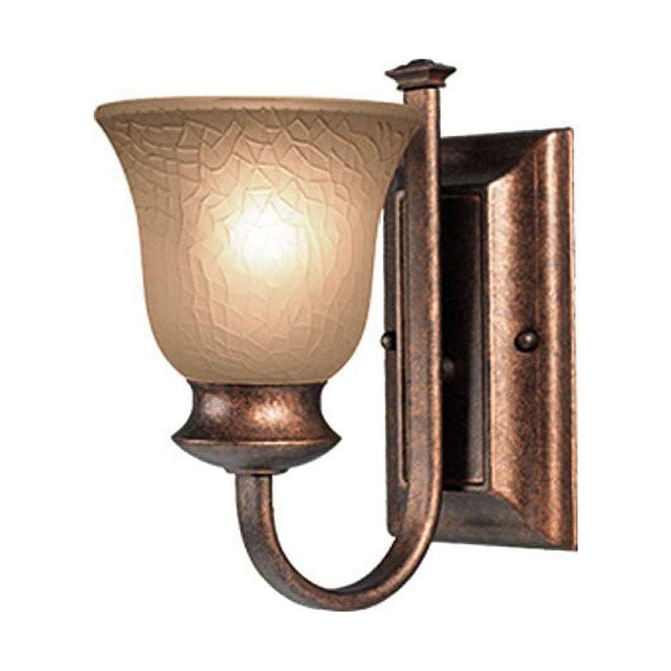 Dresden 10'' Marbled Bronze Dimmable Wall Sconce