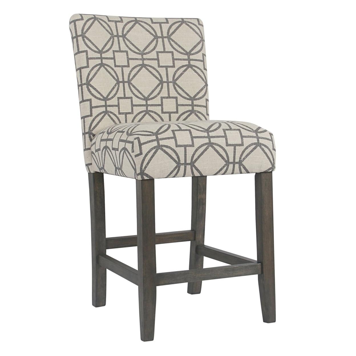 24" Upholstered Counter Height Barstool - HomePop