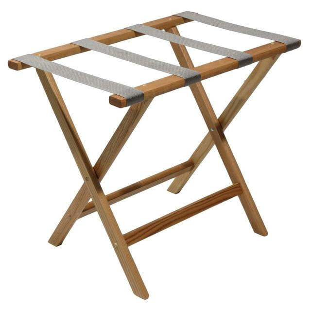 Folding Oak,Wood Luggage Rack