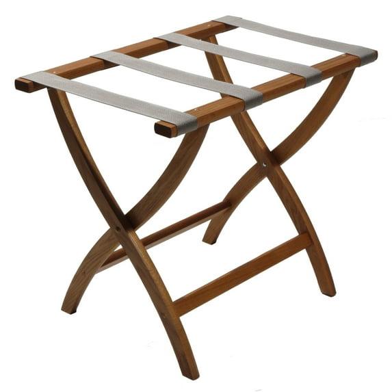 Folding Oak,Wood Luggage Rack