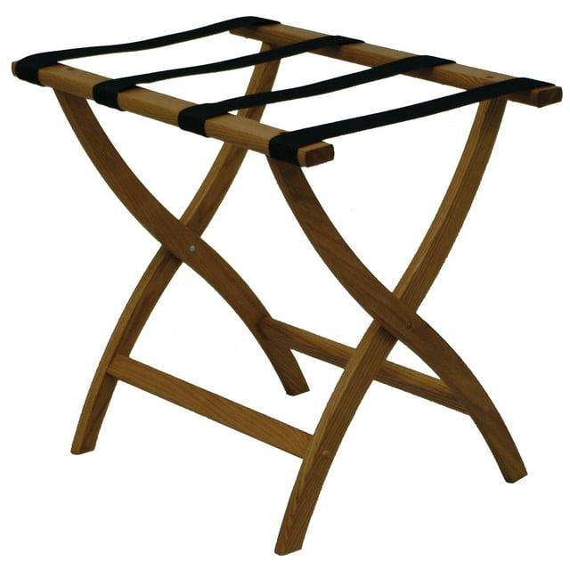 Folding Oak,Wood Luggage Rack
