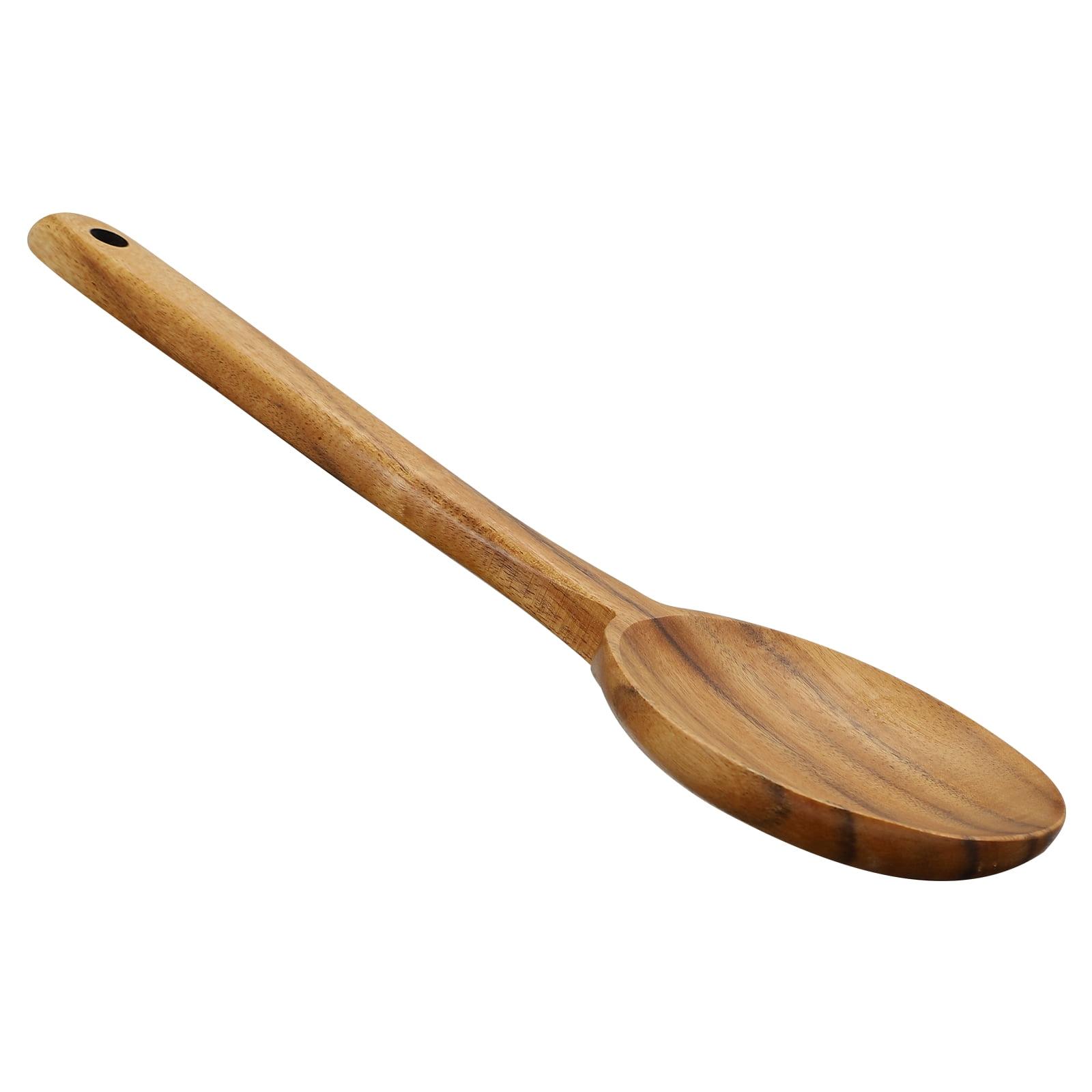 Hand-Carved Wooden Sauce Ladle with 2.5" Handle