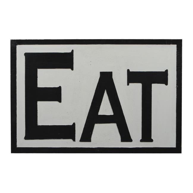 Wooden Wall Sign - Eat