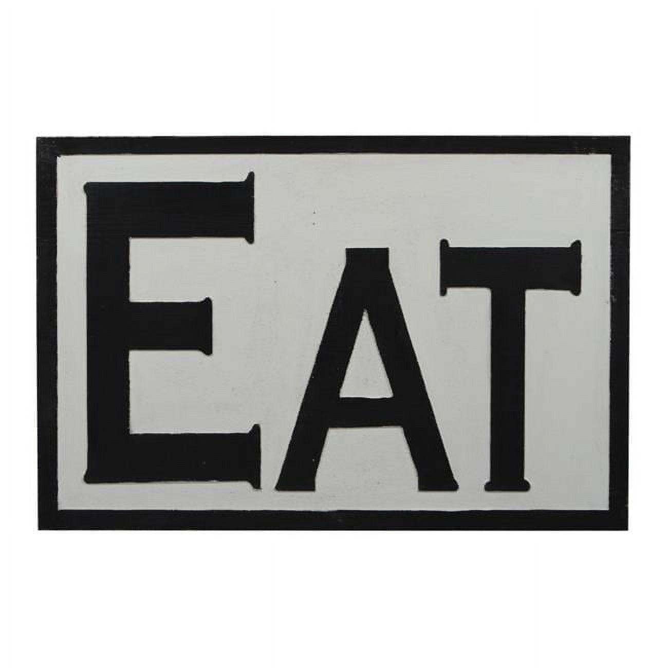 Wooden Wall Sign - Eat