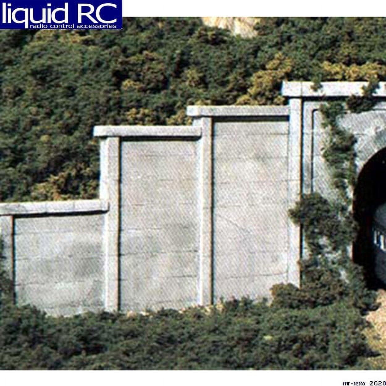 Woodland Scenics C1158 N Retaining Wall Concrete 6 Model Train Scenery 4 Years 5", 3.15"