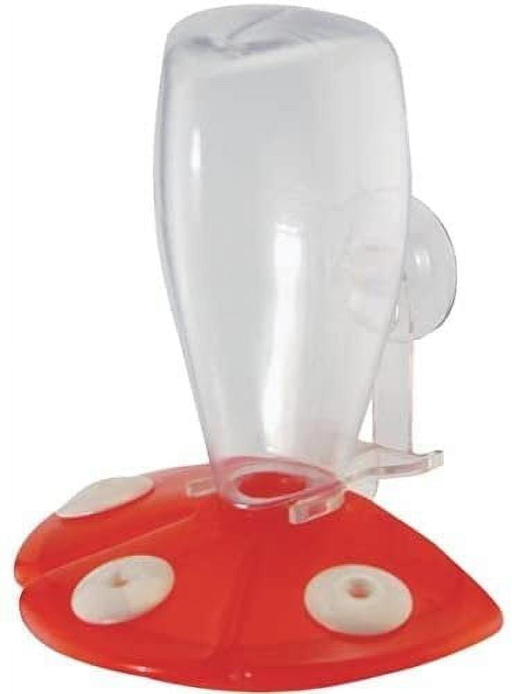 Audubon 12 Oz Plastic Window Mount Hummingbird Feeder NA5546