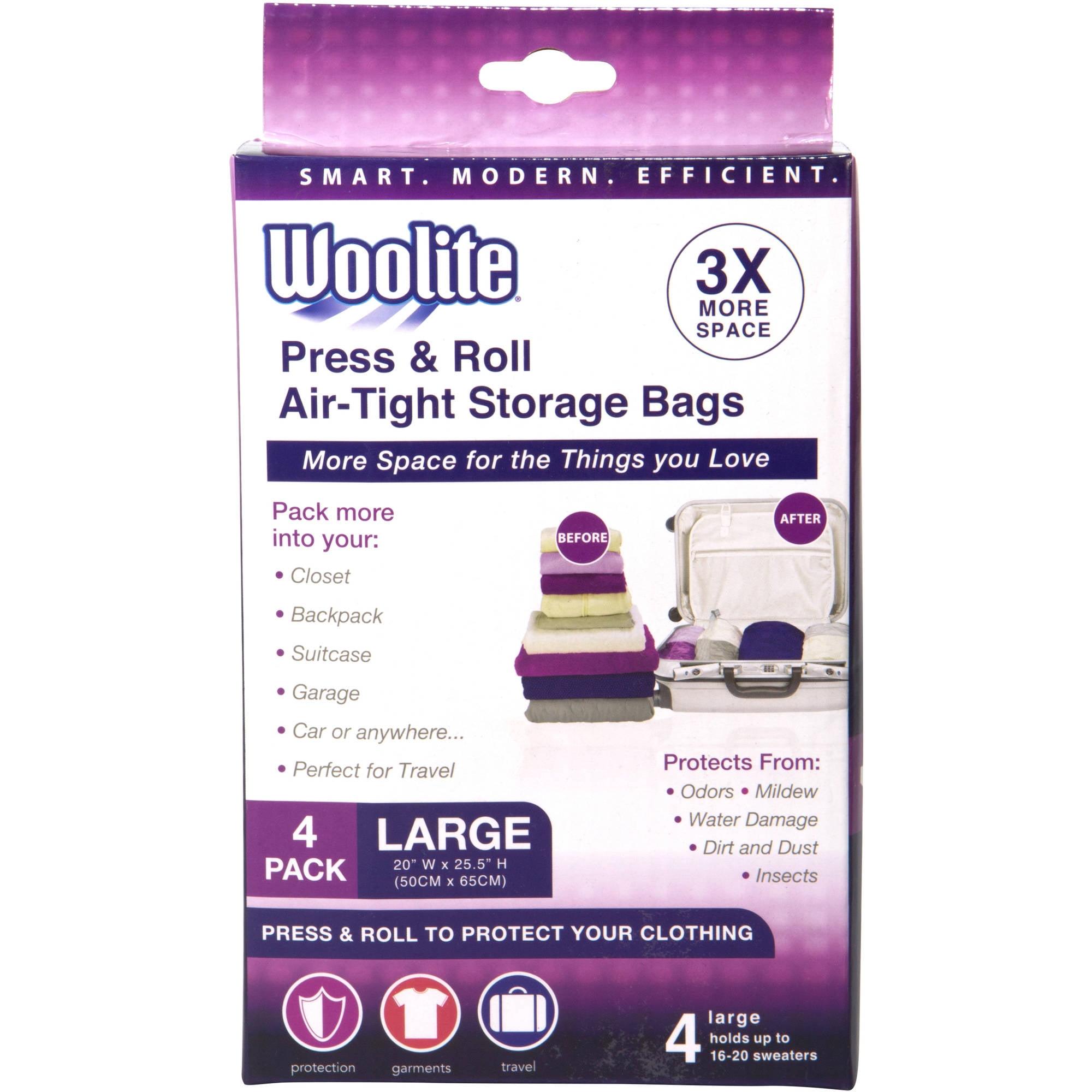 Bath Bliss Air-Tight Hand Roll Vacuum Storage Bag