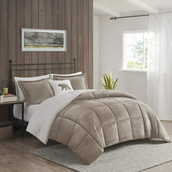 Woolrich Woolrich Alton Plush to Sherpa Down Alternative Comforter Set