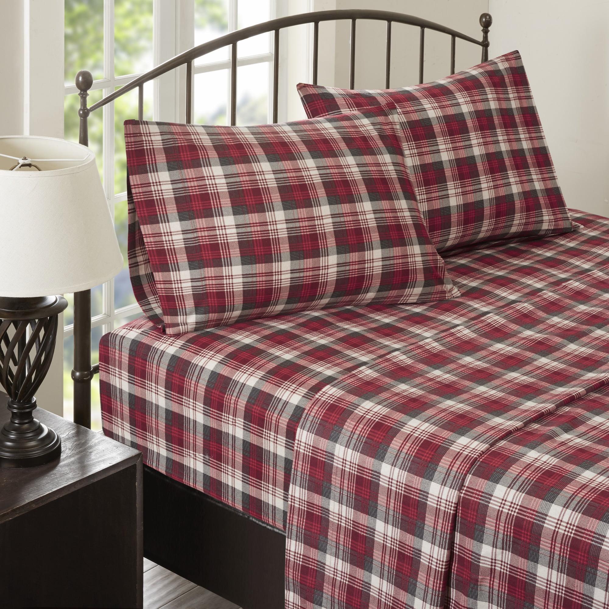 Woolrich 100% Cotton Flannel Sheet Set