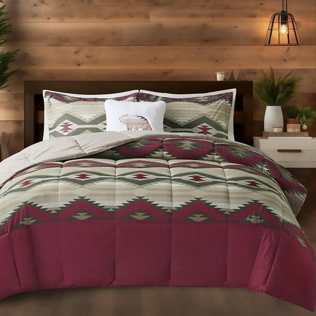 Woolrich Woolrich Emmet Creek Down Alternative Comforter Set with Throw Pillow