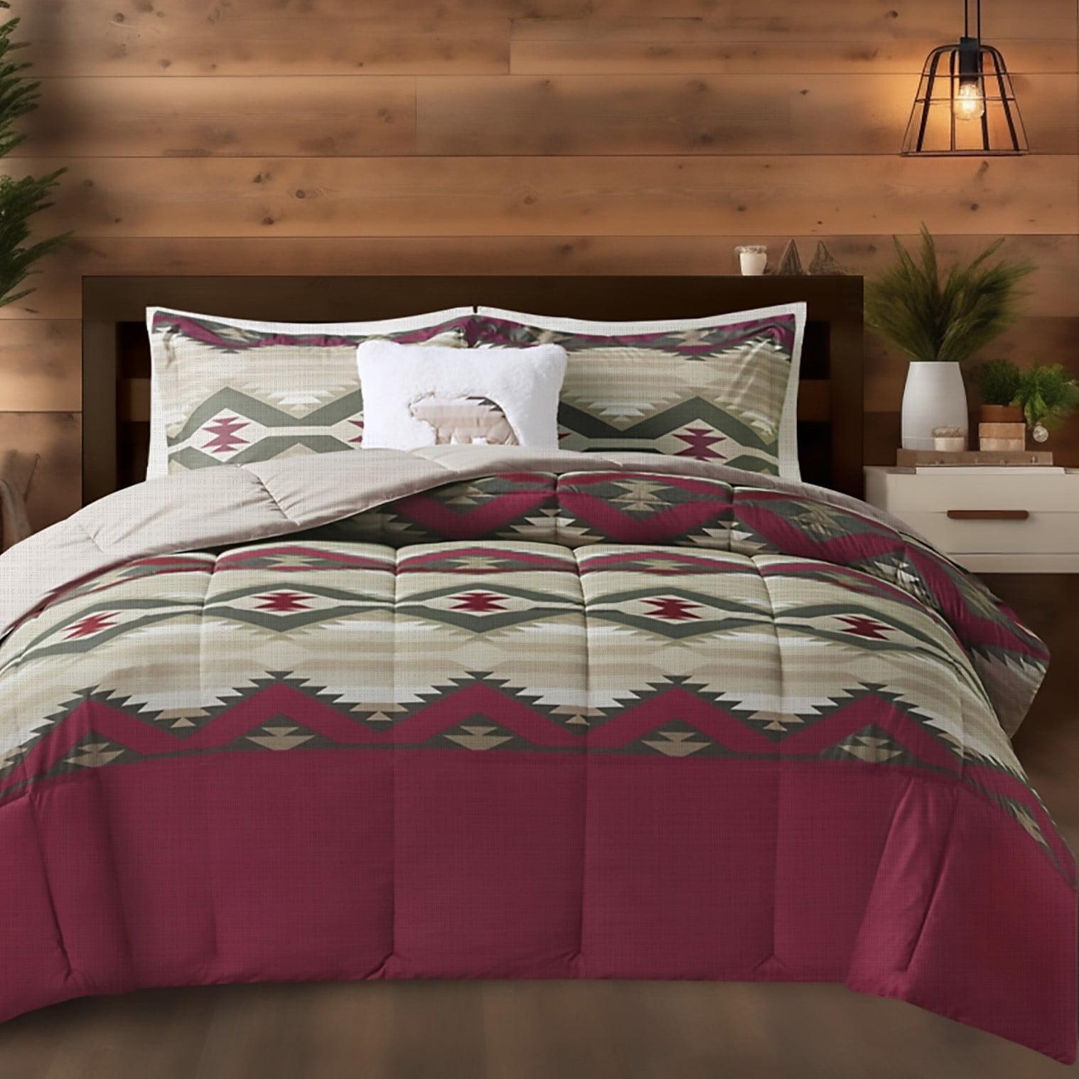 Woolrich Woolrich Emmet Creek Down Alternative Comforter Set with Throw Pillow