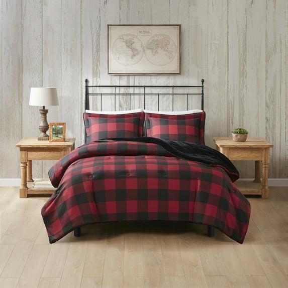 Woolrich Woolrich Bernston Faux Wool to Faux Fur Down Alternative Comforter Set