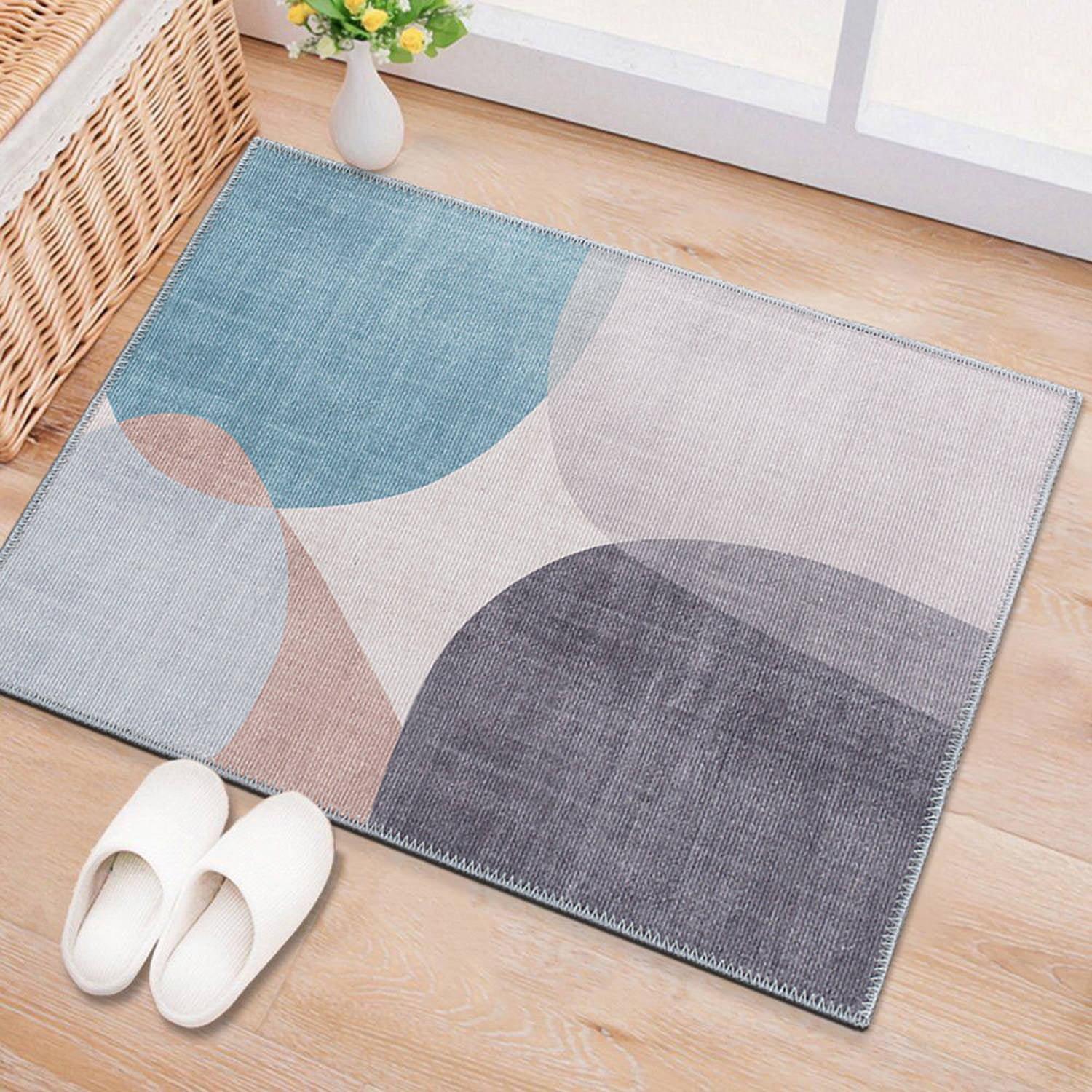 World Rug Gallery Contemporary Geometric Machine Washable Area Rug