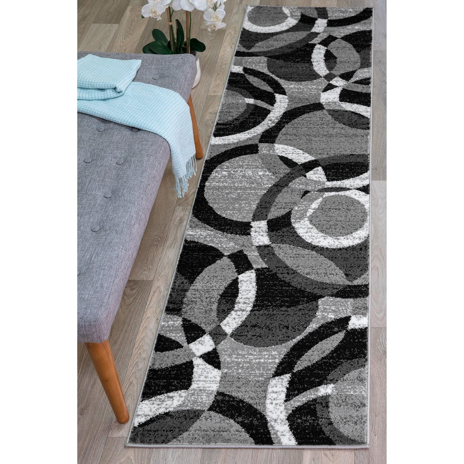 World Rug Gallery Geometric Circles Area Rug