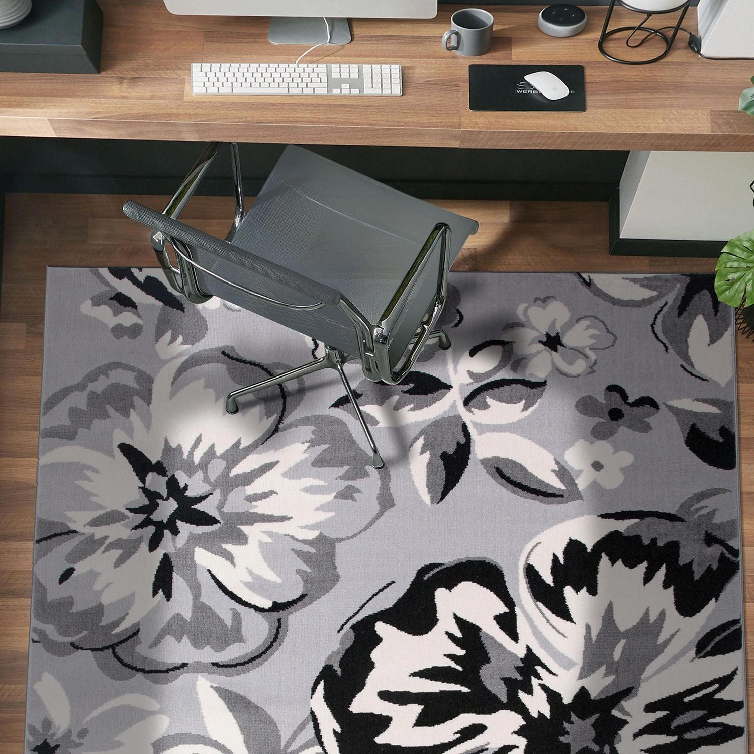 World Rug Gallery Modern Floral Desing Area Rug