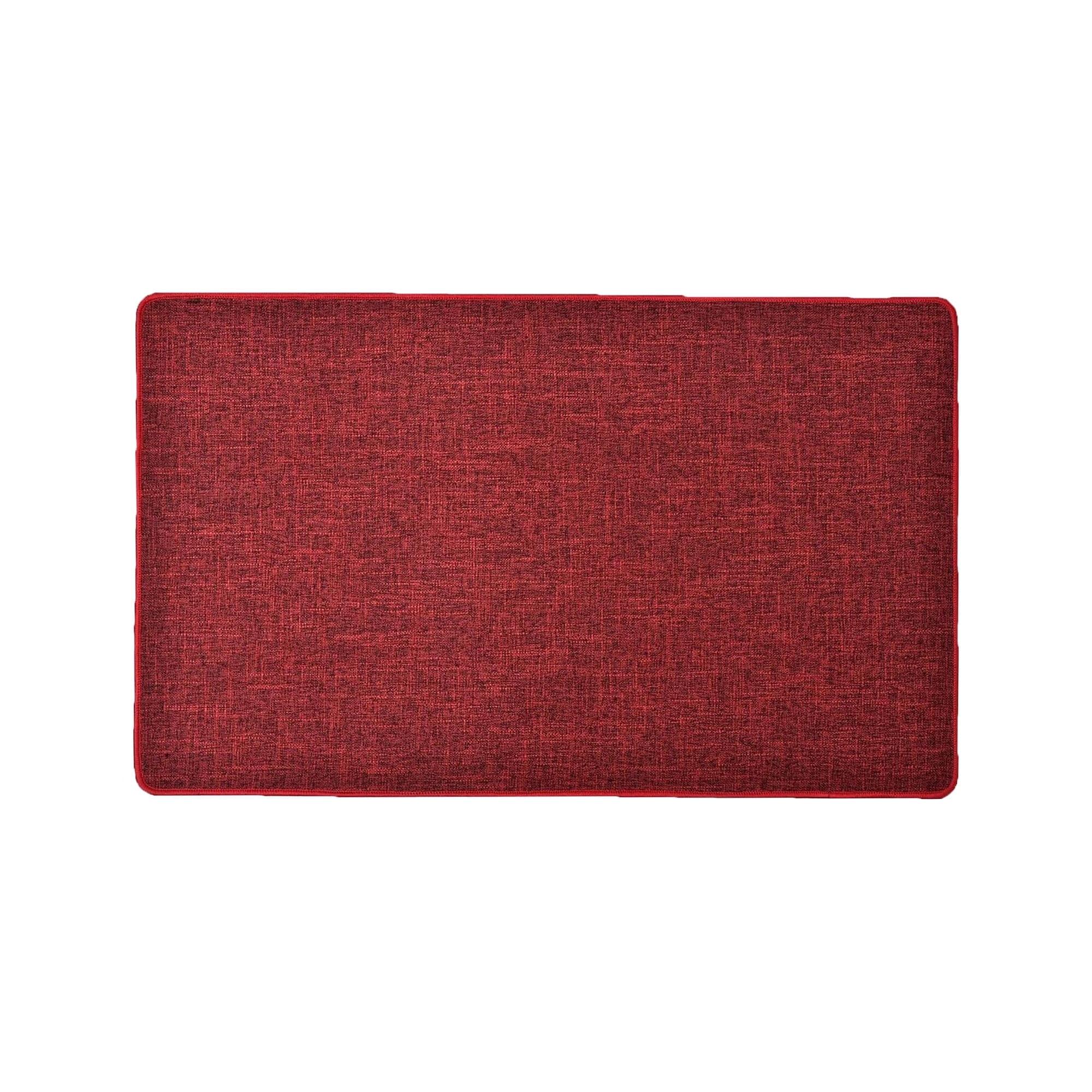 Evideco French Home Goods Woven Effect Kitchen Mats - Non-Slip, Washable, Available in Two Sizes