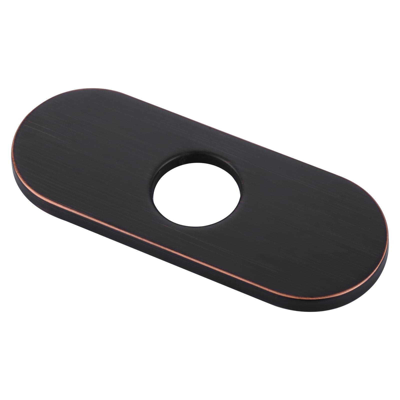 6.3-Inch Oil Rubbed Bronze Stainless Steel Escutcheon Plate