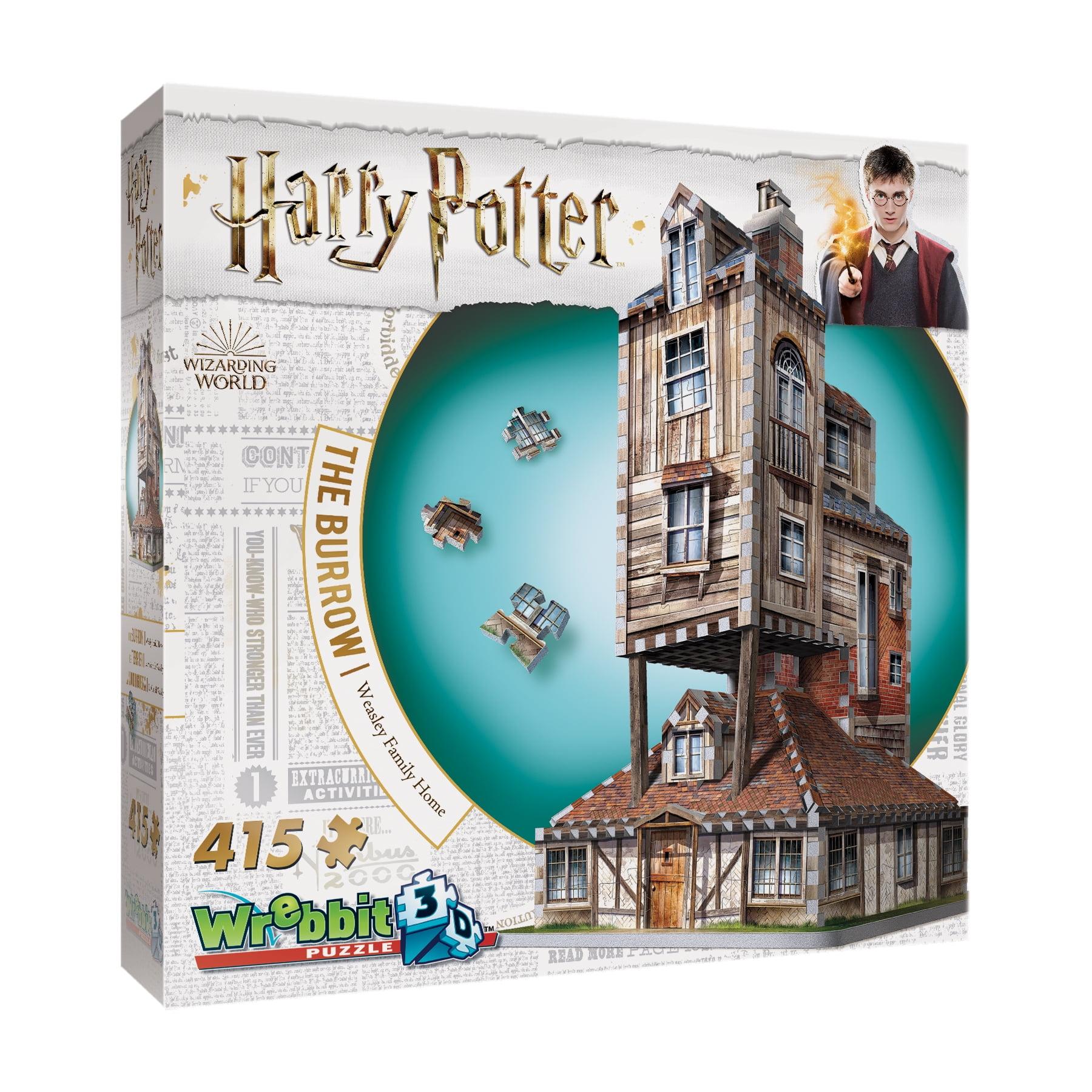 Harry Potter The Burrow Weasley Family Home 3D Puzzle 415 Pieces