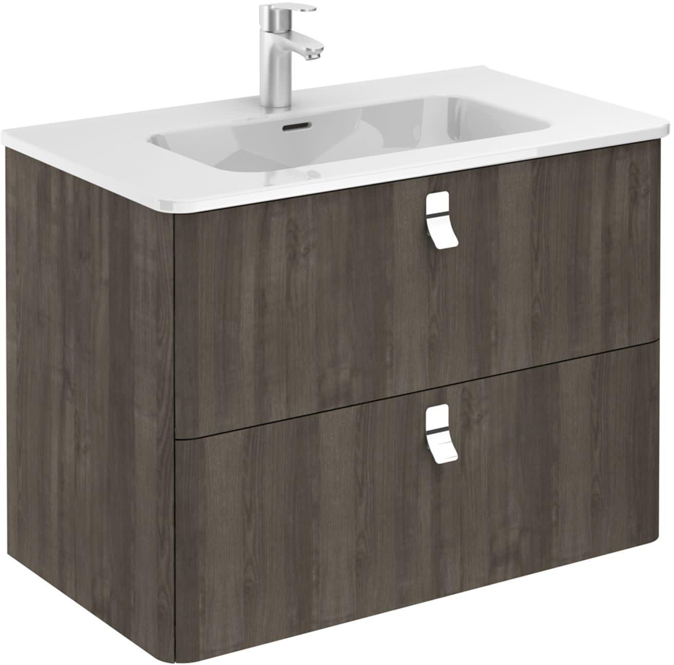 WS Bath Collections Concert 31.9'' Single Bathroom Vanity with Ceramic Top