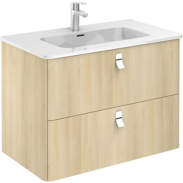 WS Bath Collections Concert 31.9'' Single Bathroom Vanity with Ceramic Top