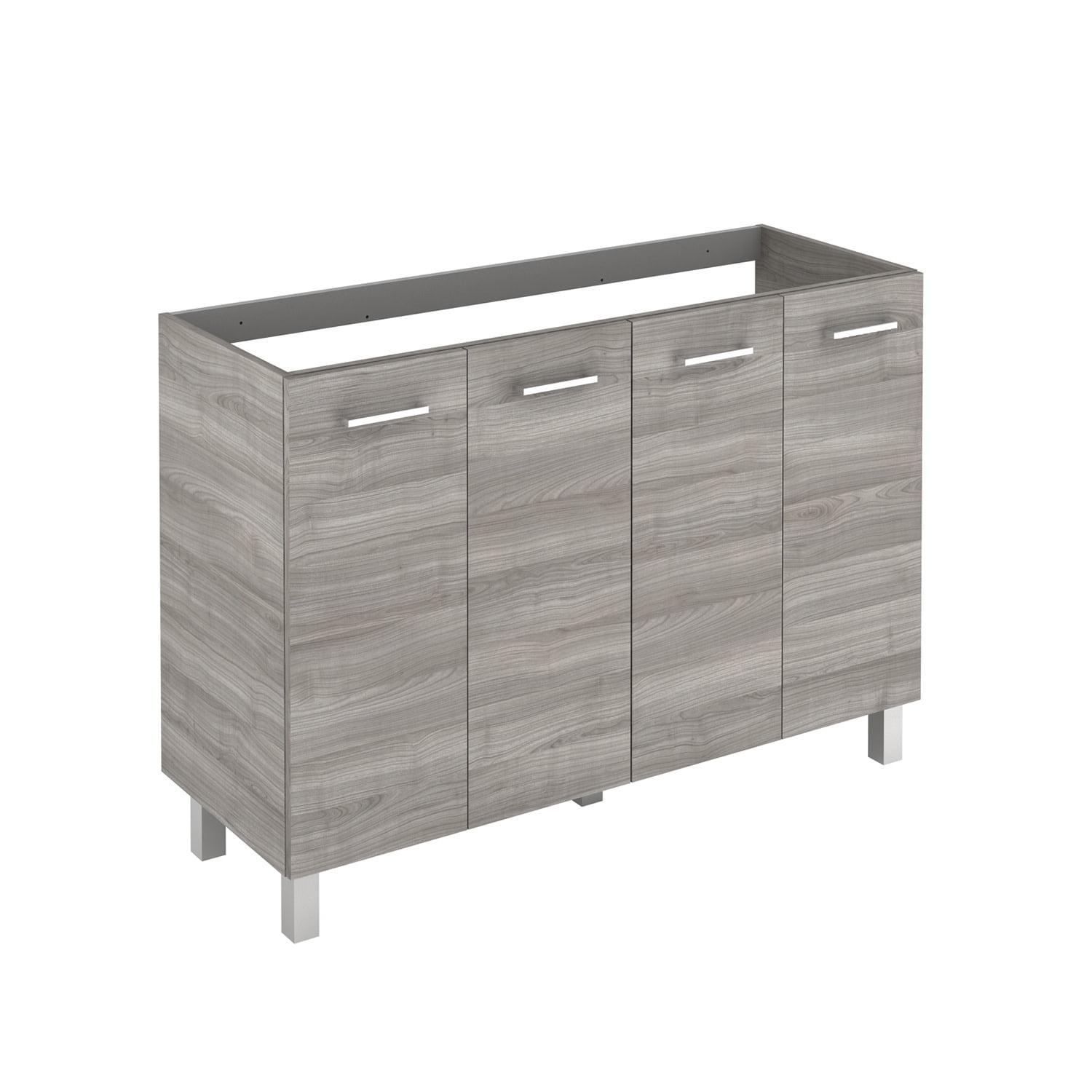 Sandy Gray 47.3'' Double Freestanding Bathroom Vanity