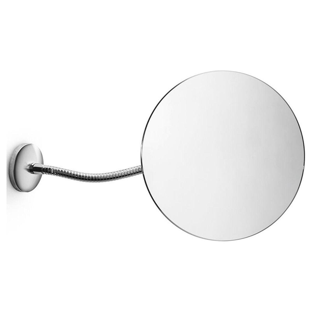 Mevedo Polished Chrome Wall Mounted Frameless Mirror