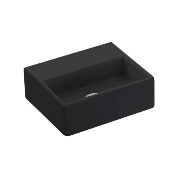 WS Bath Collections Quattro 11.2'' Ceramic Rectangular Bathroom Sink