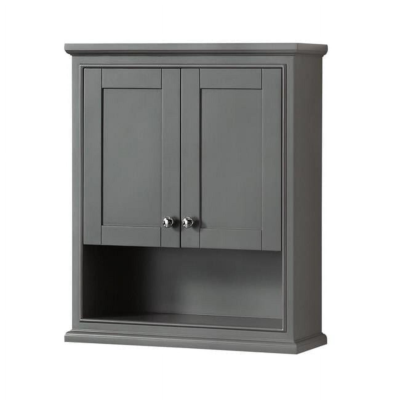 Wyndham Collection Avery Solid Wood Wall Over The Toilet Storage