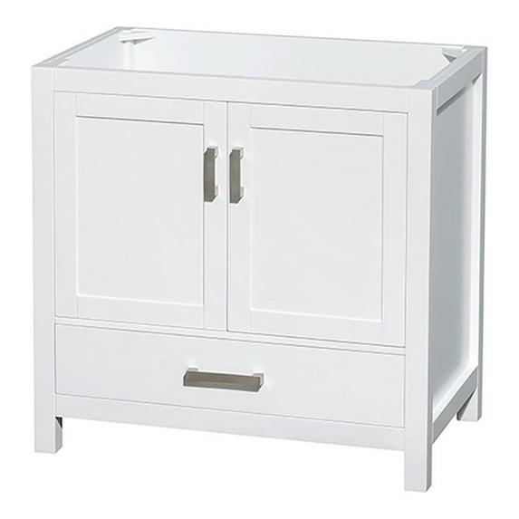 Wyndham Collection Sheffield 35" Freestanding Single Vanity Base Only